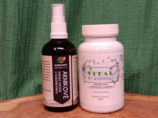 Horské mazání a VITAL B+C vitamíny